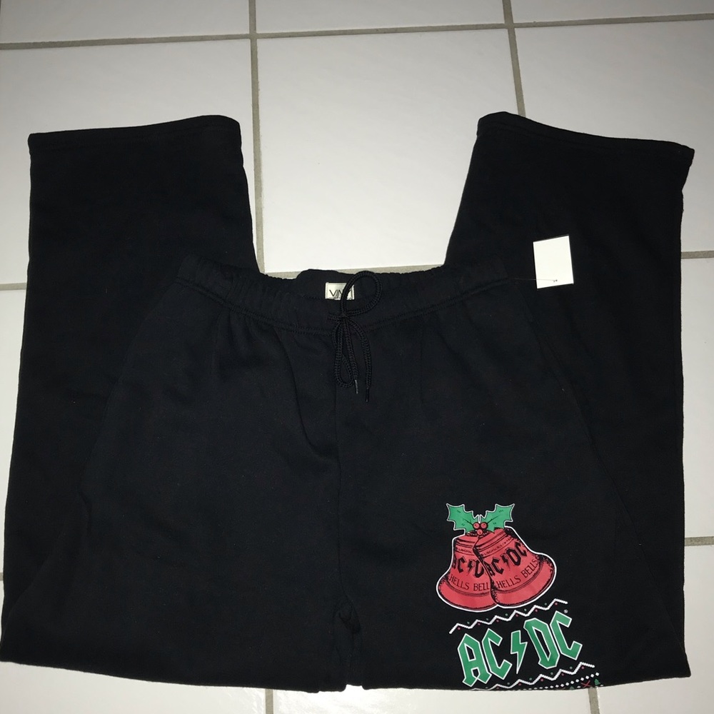 AC/DC Hells Bell Sweatpants NWT - Picture 3 of 7